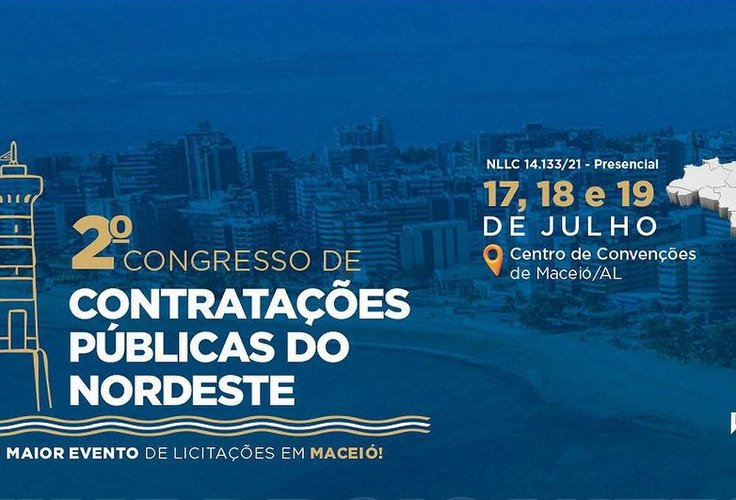 Maceió receberá a 2ª edição do Congresso de Contratações Públicas do Nordeste