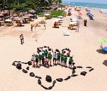 Guaxuma recebe ação voluntária no Dia Mundial de Limpeza de Praias