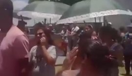 Protesto de moradores contra a BRK acaba em confusão em Rio Largo