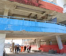 MPAL vistoria obras no Rei Pelé e avalia condições de segurança do estádio