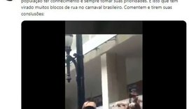 Bolsonaro publica vídeo obsceno para criticar o carnaval