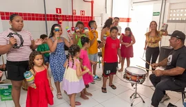 Projeto Melodia Sustentável incentiva criatividade e educação ambiental entre crianças dos Flexais