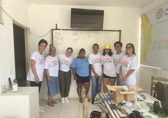 Projeto do curso de Design leva ideias sustentáveis e criativas à cooperativa de Maceió