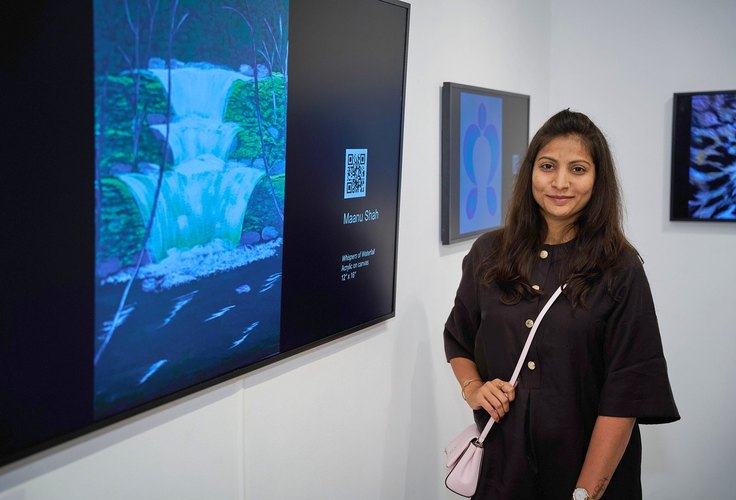 Artista Maanu Shah amplia atuação internacional no circuito de arte contemporânea