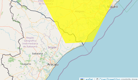 Inmet emite alerta de chuvas intensas para 89 municípios de Alagoas; confira