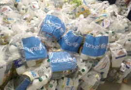 Criança Feliz: Famílias em Maceió recebem kits de higiene do Unicef