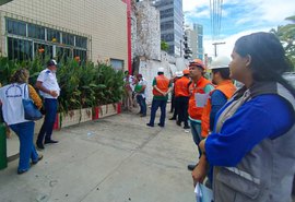 Restaurante é notificado por falta de manutenção predial no bairro da Pajuçara