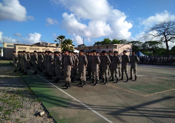 Vistoria no Presídio Baldomero Cavalcanti recebe reforço do CFAP