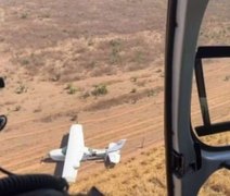 FAB intercepta avião da Bolívia e força pouso com tiro em MS