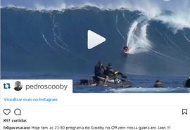 Surfista brasileiro de ondas gigantes cogita processar Universal após ter sua imagem utilizada no filme