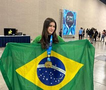 Atleta alagoana conquista medalha de ouro em competição internacional de jiu-jitsu