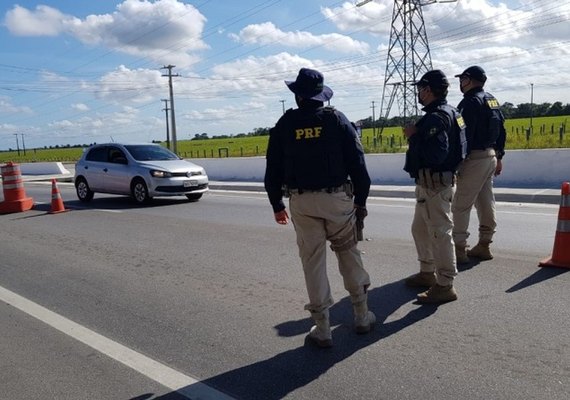 PRF registra diminuição de 44% nos acidentes em rodovias de Alagoas durante o feriadão