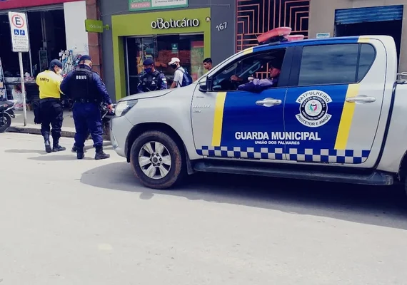 Dupla de Maceió é detida pela Guarda Municipal após sequência de furtos em União dos Palmares