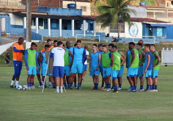 CSA terá jogo-treino nesta quarta-feira (15) contra a Seleção de Joaquim Gomes
