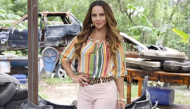 Viviane Araújo estreia em ‘Três Graças’ ao lado de Belo