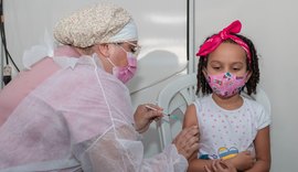 Saúde alerta para a baixa cobertura vacinal infantil contra a Covid-19