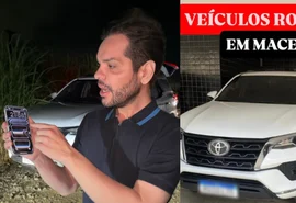 Carro de ex-prefeito é recuperado menos de 24h após roubo em Maceió