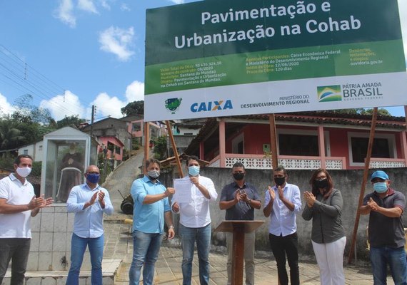 Cohab de Santana do Mundaú ganhará urbanização e pavimentação