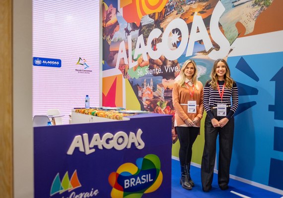 Governo de Alagoas promove turismo do estado em Feira Internacional na Espanha