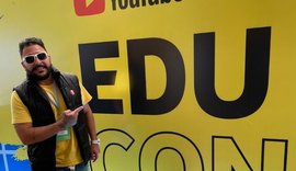 Professor e candidato, Beto Brito representa AL no Educon, evento do Youtube para criadores de conteúdo de educação