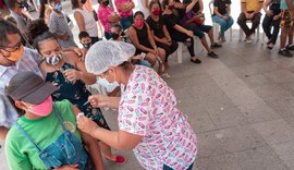 Maceió ultrapassa 60% do público infantil vacinado com a primeira dose