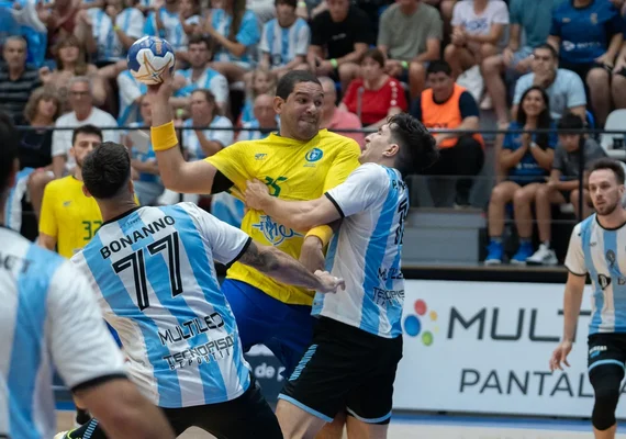 Brasil vence Argentina e conquista o Sul-Centro Americano de Handebol