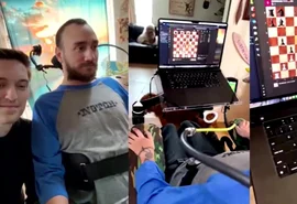 Neuralink mostra 1º paciente com chip cerebral jogando xadrez com a mente