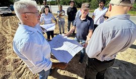 CAF e Seinfra vistoriam obras de saneamento e abastecimento no litoral Norte de Alagoas