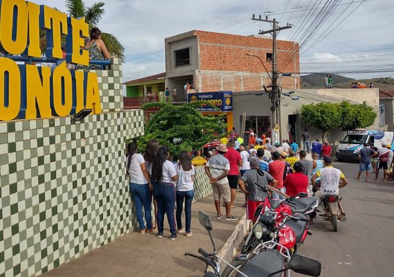Homem recebe descarga elétrica ao encostar em fio de alta tensão em município de Alagoas