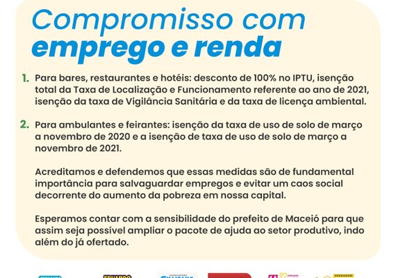 G11 pede que JHC tenha compromisso com emprego e renda na pandemia