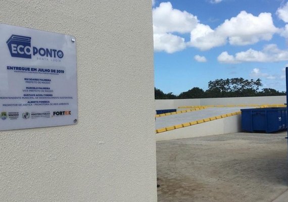 Ecopontos são alternativa à população para fazer o descarte correto de resíduos