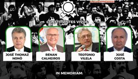 Renan Calheiros confirma presença em ato pela redemocratização em Maceió