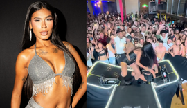 Pocah e bailarinas caem após desabamento de passarela durante show
