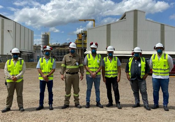 Tribunal de Contas visita Mineradora Vale Verde
