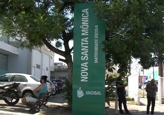 Maternidade Santa Mônica sofre com goteiras e risco de curto-circuito
