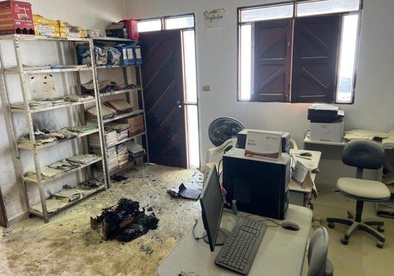 Craíbas: polícia conclui inquérito sobre incêndio criminoso em posto de saúde