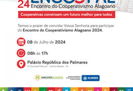 Secretaria do Desenvolvimento realiza Encontro do Cooperativismo Alagoano no dia 8 de julho