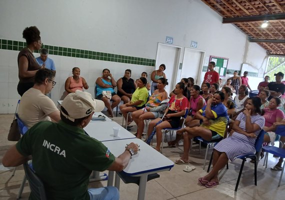 Quilombolas de Mumbaça, em Alagoas, recebem Incra para cadastro de famílias e início do relatório antropológico