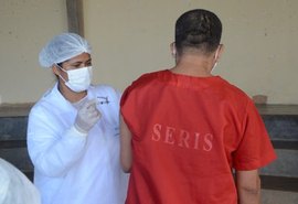Sistema prisional alagoano já realizou mais de 1,2 mil testes de Covid-19 e síndromes gripais