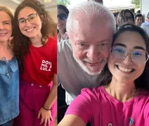 Presidente nacional do PT pede voto para a vereadora Teca Nelma