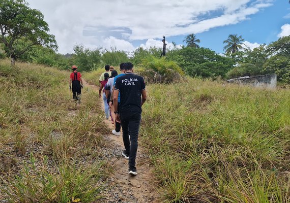 Após denúncia anônima, corpo é localizado no litoral Norte de Maceió