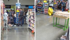 Paciente com Covid-19 foge de hospital e invade supermercado no interior de São Paulo