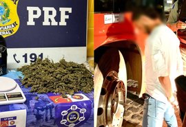 Homem é preso com droga avaliada em R$ 20 mil em ônibus que seguia de Recife para Maceió