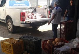 Vigilância Sanitária apreende 150 kg de carne no Canaã