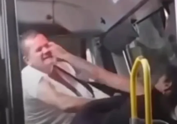 Motorista morde passageira durante briga em ônibus no Rio