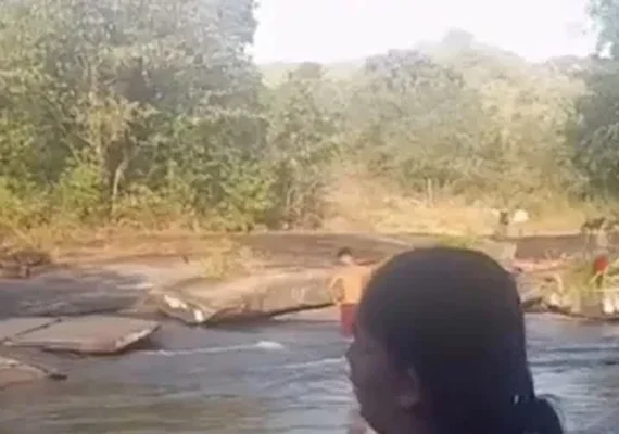 Criança segue desaparecida em cachoeira, em Joaquim Gomes; buscas entram no segundo dia