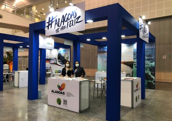 Alagoas tem estande em evento sobre mercado turístico no Brasil
