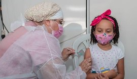 Vacinação de Covid para crianças é retomada em Maceió