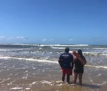 Criança de 6 anos desaparece após se afogar na Praia do Pontal do Peba