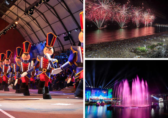 Dezembro chega repleto de opções para o Natal e Ano Novo por todo o país, com expectativas de público que batem os milhões